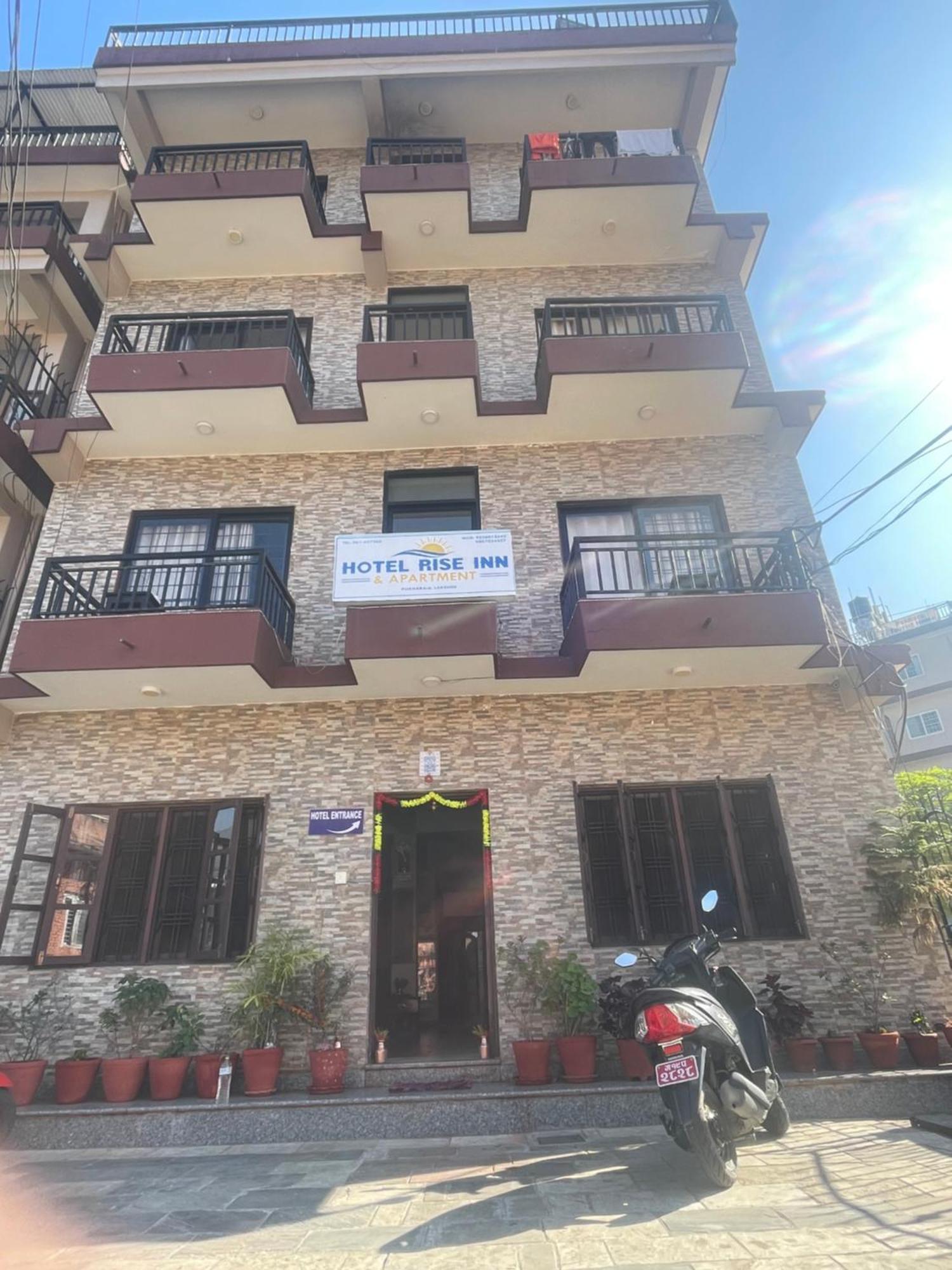 Hotel Rise Inn And Apartment Pokhara Exterior photo